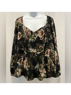 Torrid Long Sleeve Top Size 1